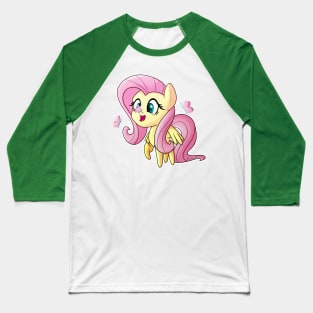 Chibi Fluttershy Baseball T-Shirt